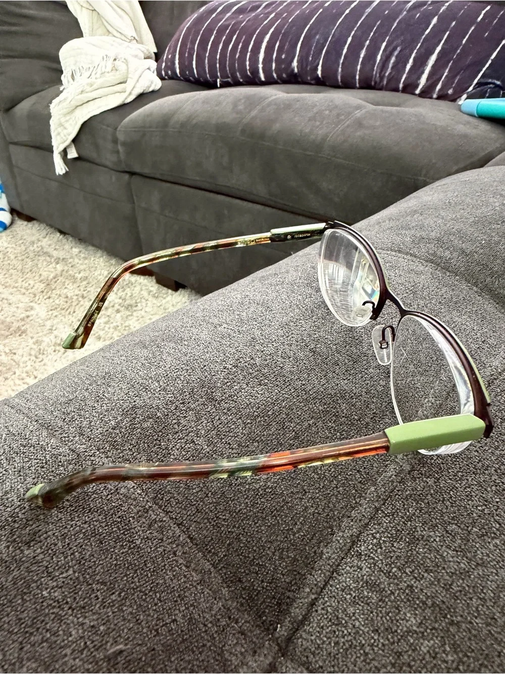 Etnia Barcelona MARGRETHE GRBZ Designer Eyeglasses – Green/Brown